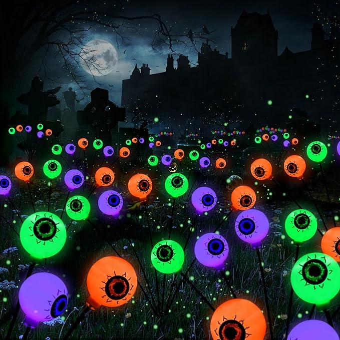 Solar Halloween Eyeball Lights – 2 Pack