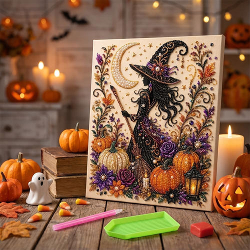 Halloween 3D Pearl Diamond Painting DIY Kit