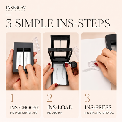 INSBROW Precision Stamp | Perfect Brows. Every Single Morning.