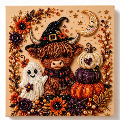 Halloween 3D Pearl Diamond Painting DIY Kit