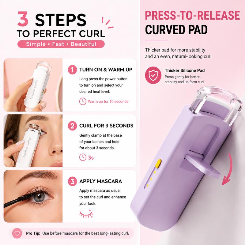 INSBROW™ Heated Eyelash Curler