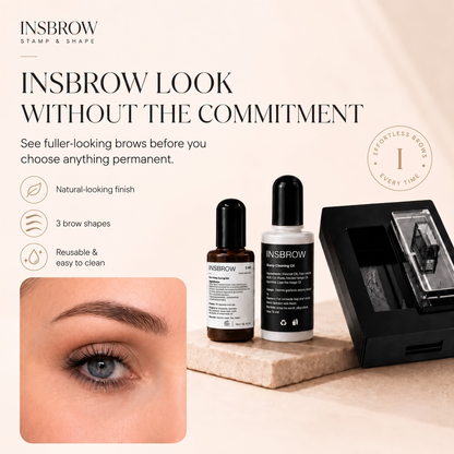 INSBROW Precision Stamp | Perfect Brows. Every Single Morning.