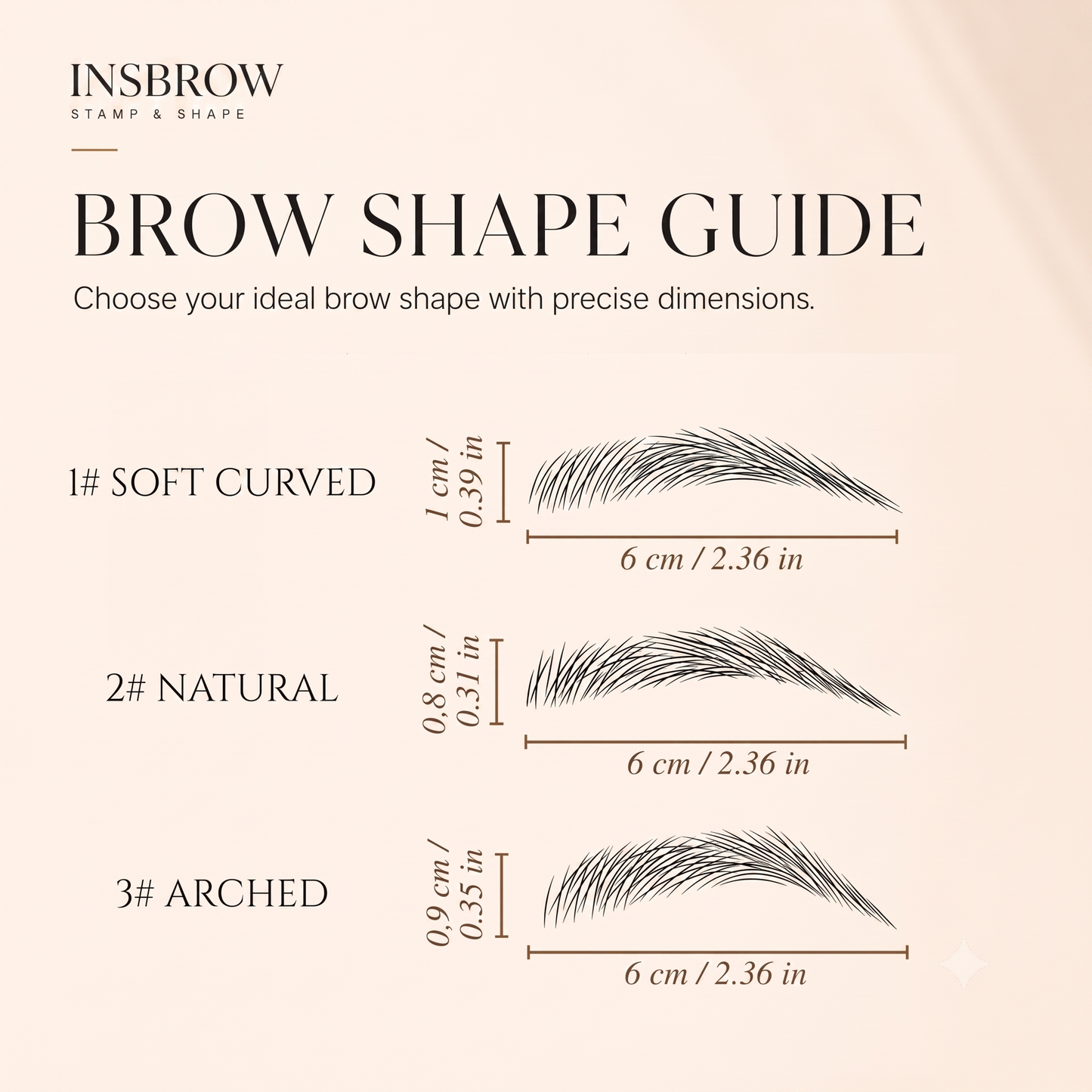 INSBROW Precision Stamp | Perfect Brows. Every Single Morning.