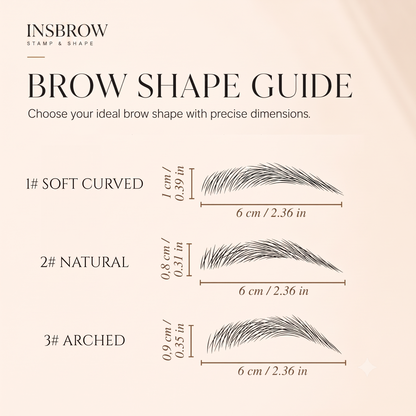 INSBROW Precision Stamp | Perfect Brows. Every Single Morning.